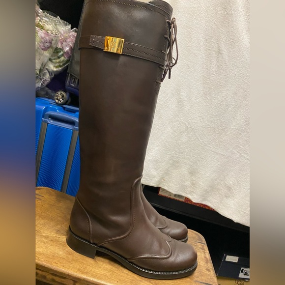Louis Vuitton Leather leather Boots - Picture 1 of 5